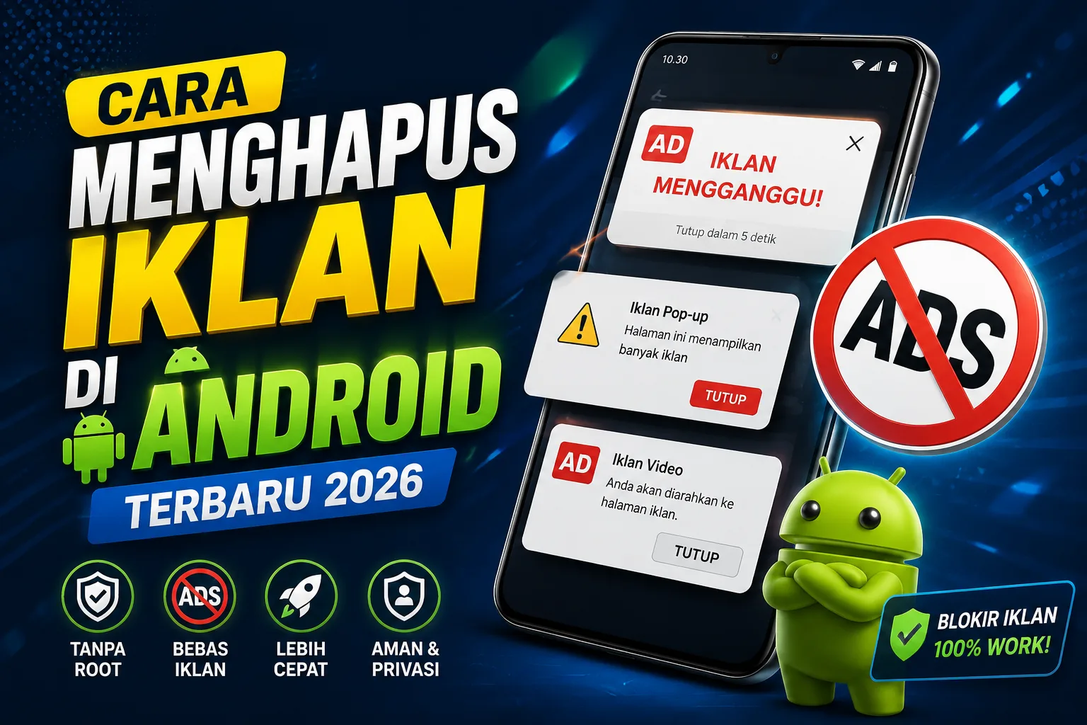 Cara Menghapus Iklan di Android Terbaru 2026 3 Cara Menghapus Iklan Di Android Terbaru 2026