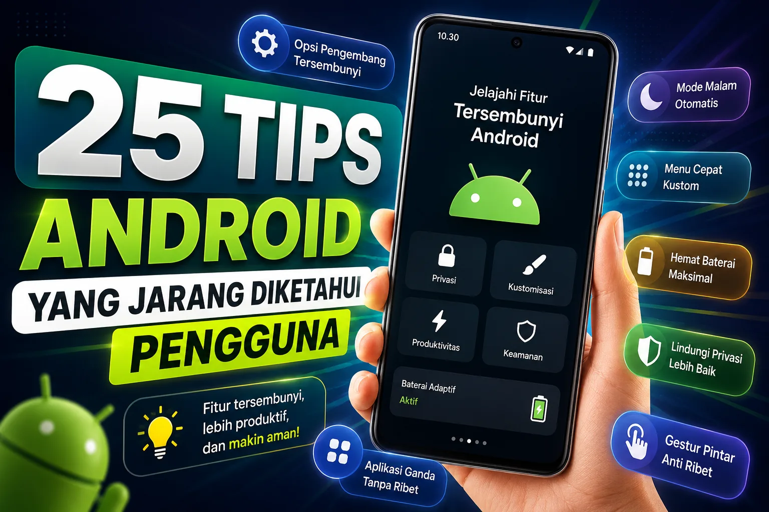 25 Tips Android Tersembunyi Terbaik yang Wajib Dicoba 6 tips Android
